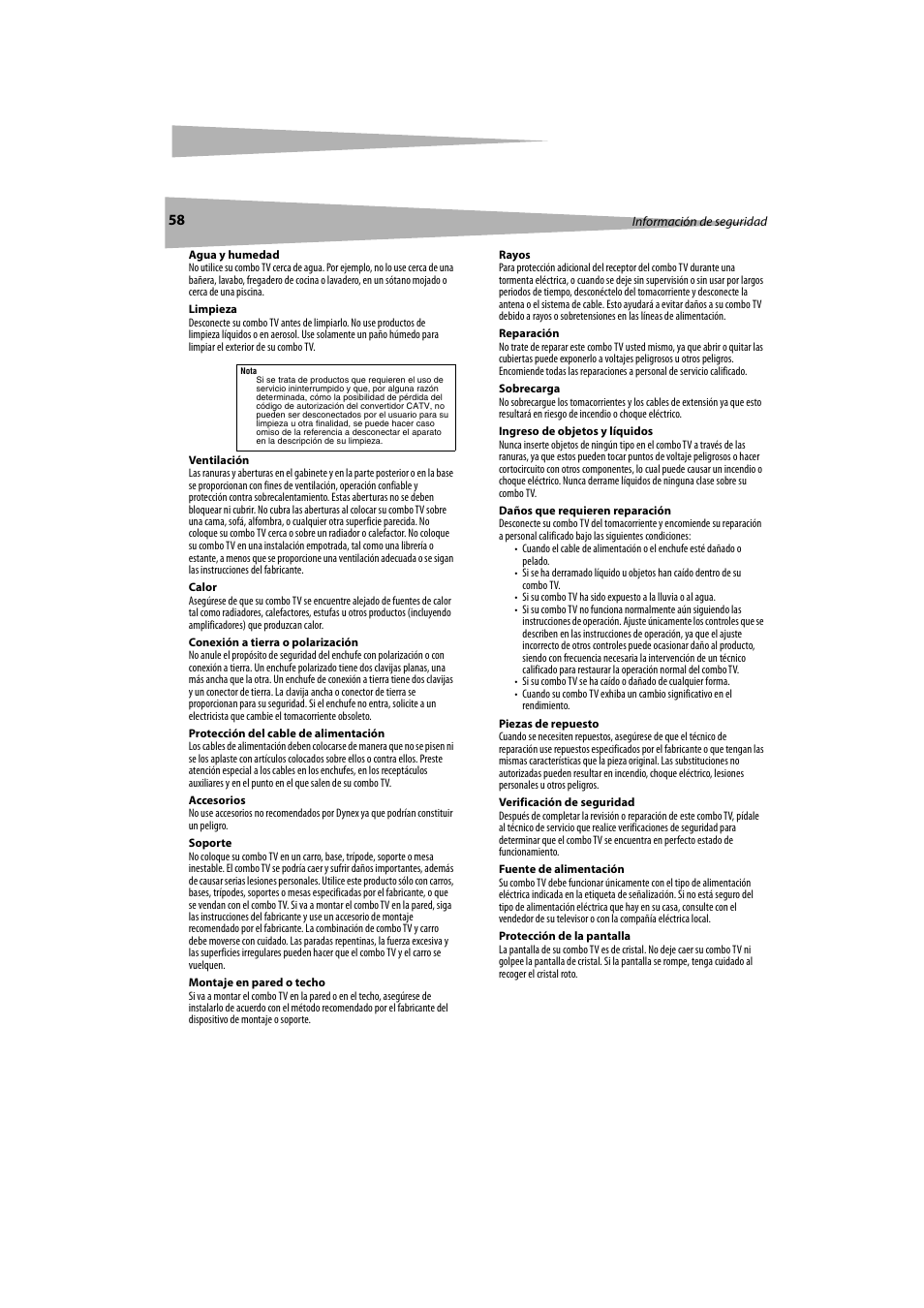Dynex DX-LTDVD20 User Manual | Page 58 / 86