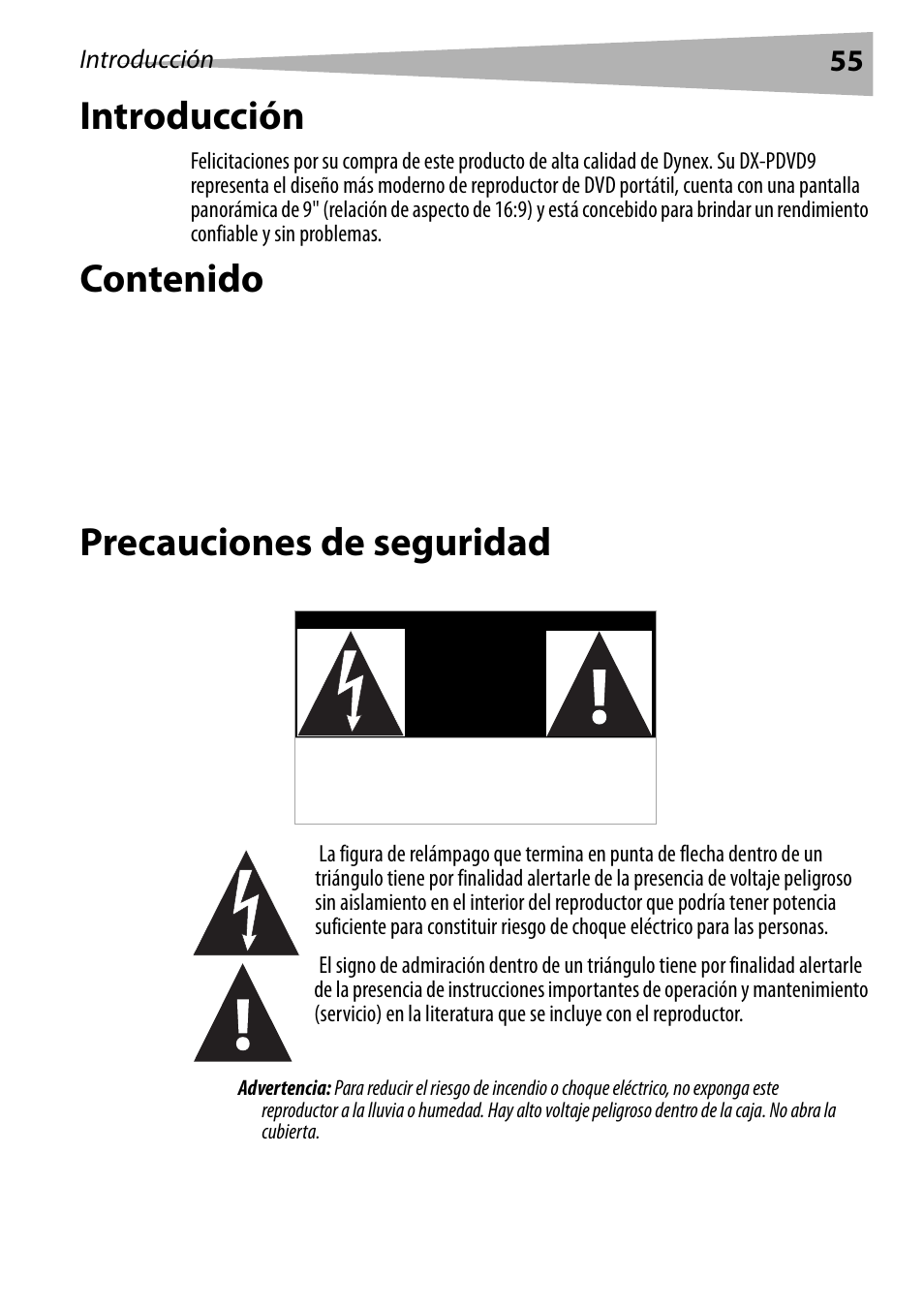 Dynex DX-PDVD9 User Manual | Page 55 / 84