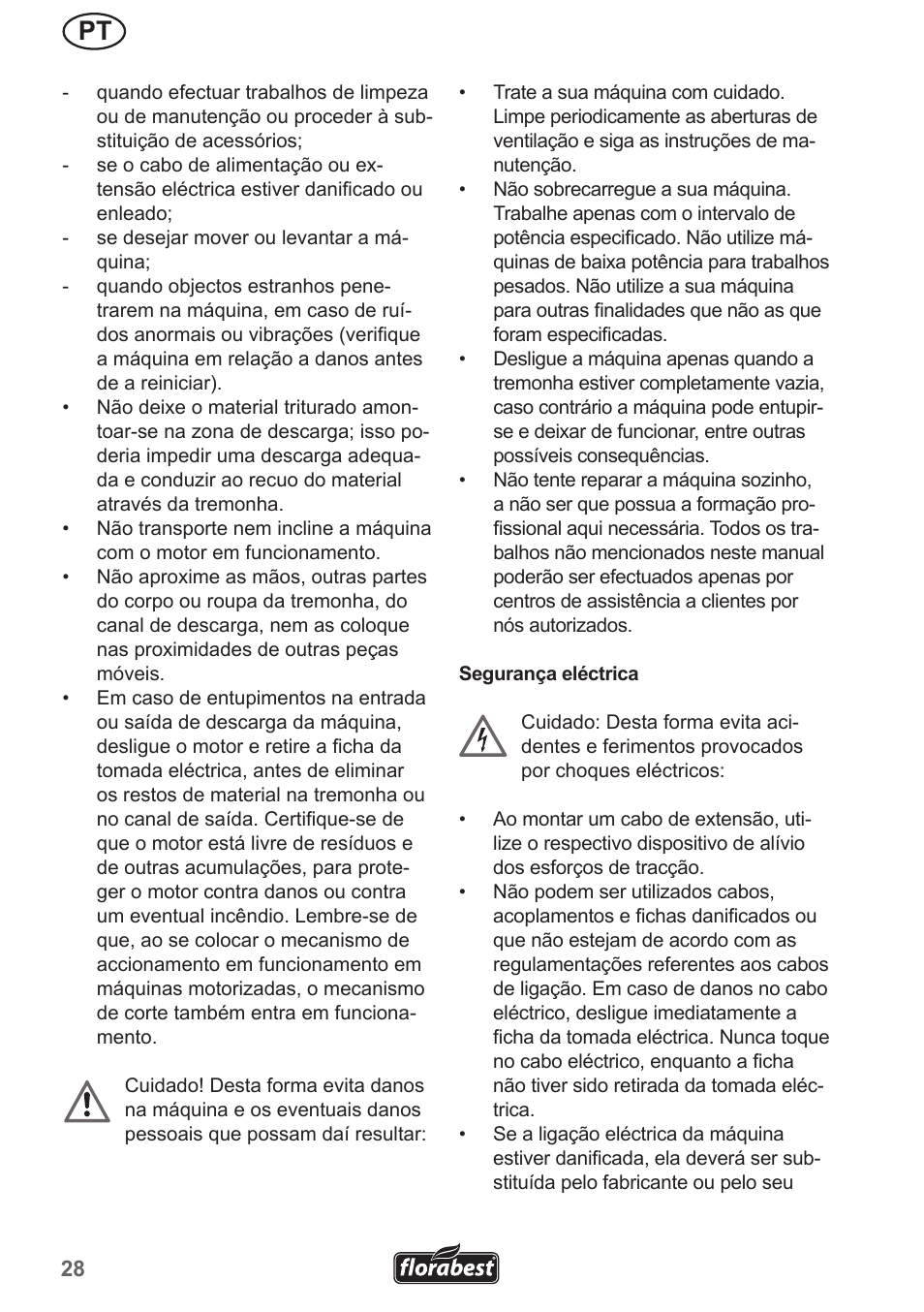 Florabest FMH 2400 A1 User Manual | Page 28 / 58