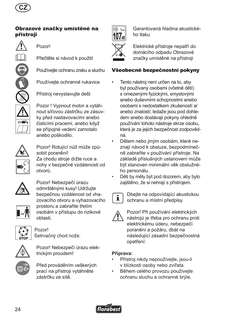 Florabest FMH 2400 A1 User Manual | Page 24 / 66