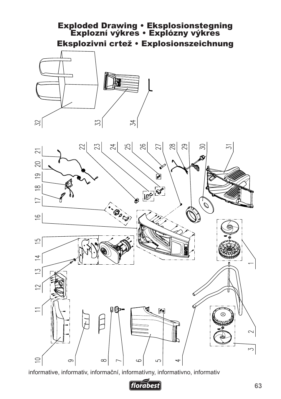 Florabest FMH 2400 A1 User Manual | Page 63 / 66