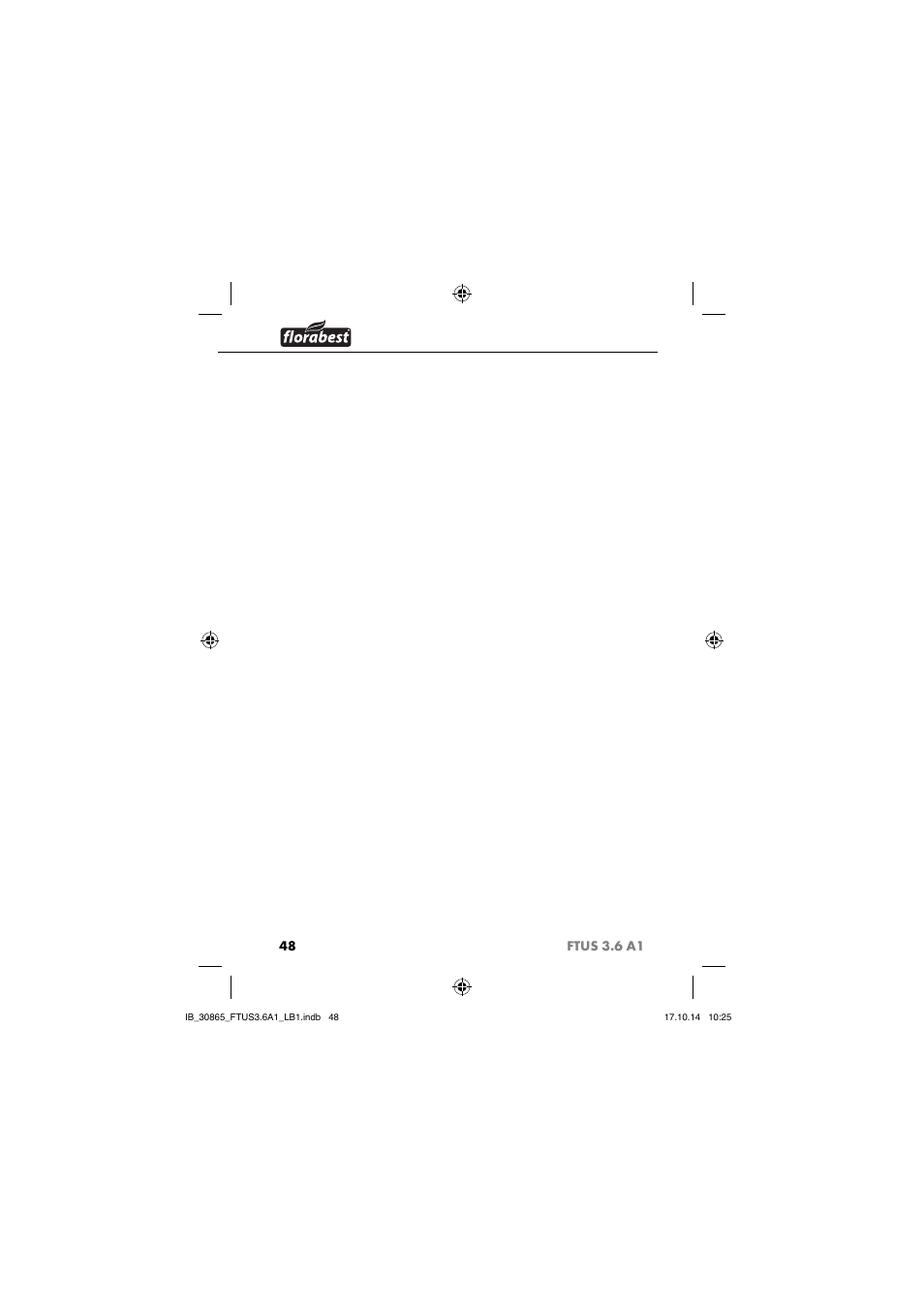 Florabest FTUS 3.6 A1 User Manual | Page 51 / 66
