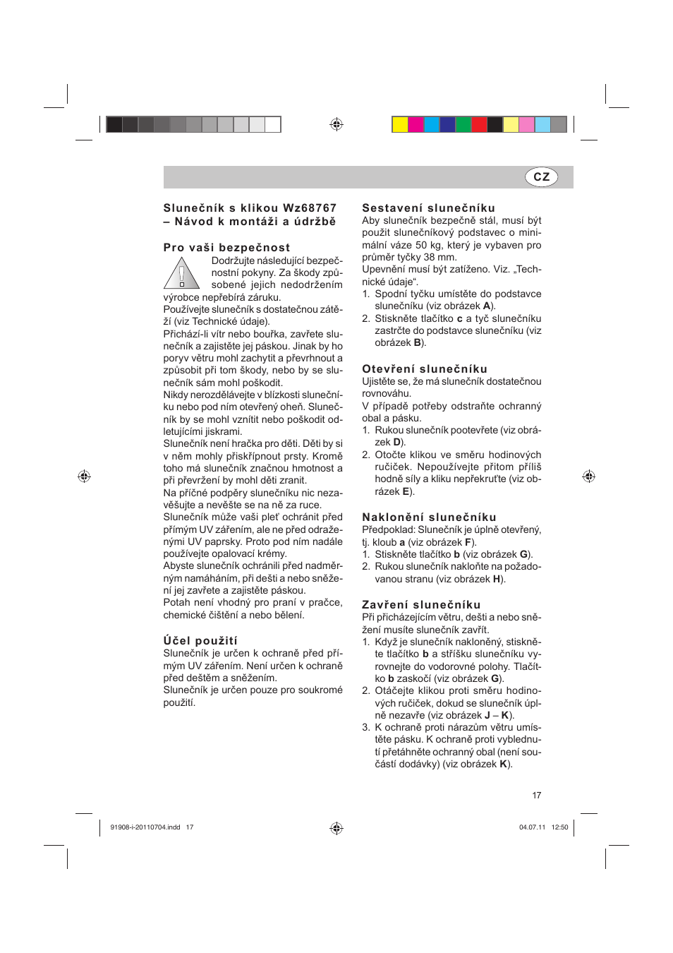 Florabest Wz68767 User Manual | Page 15 / 24