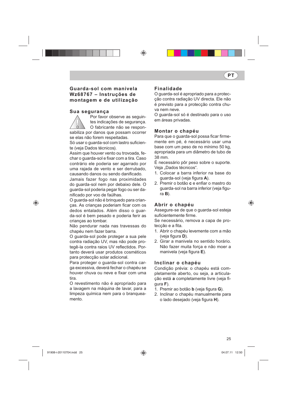 Florabest Wz68767 User Manual | Page 23 / 24