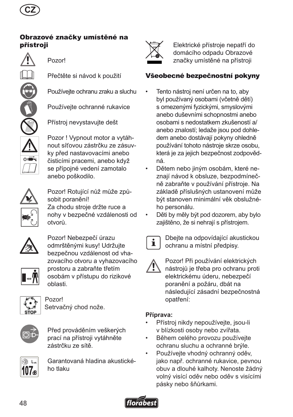 Florabest FMH 2400 B2 User Manual | Page 48 / 81
