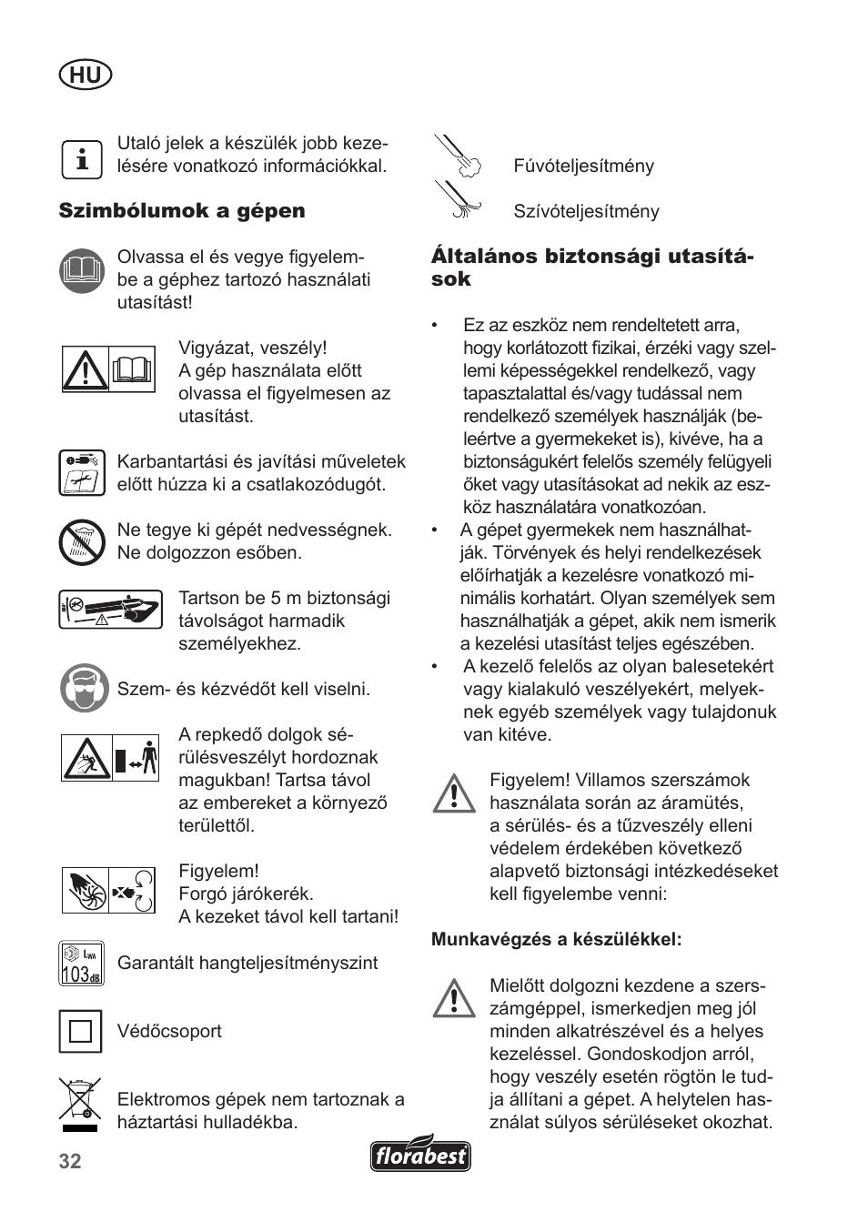 Florabest FLB 2500 A3 User Manual | Page 32 / 110