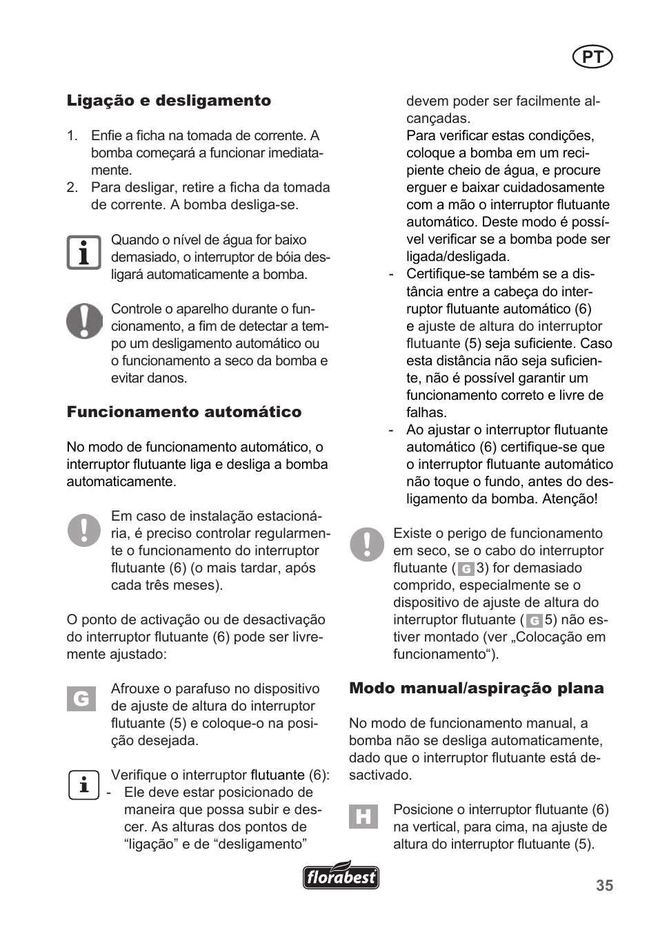 Florabest FTP 400 A1 User Manual | Page 35 / 70