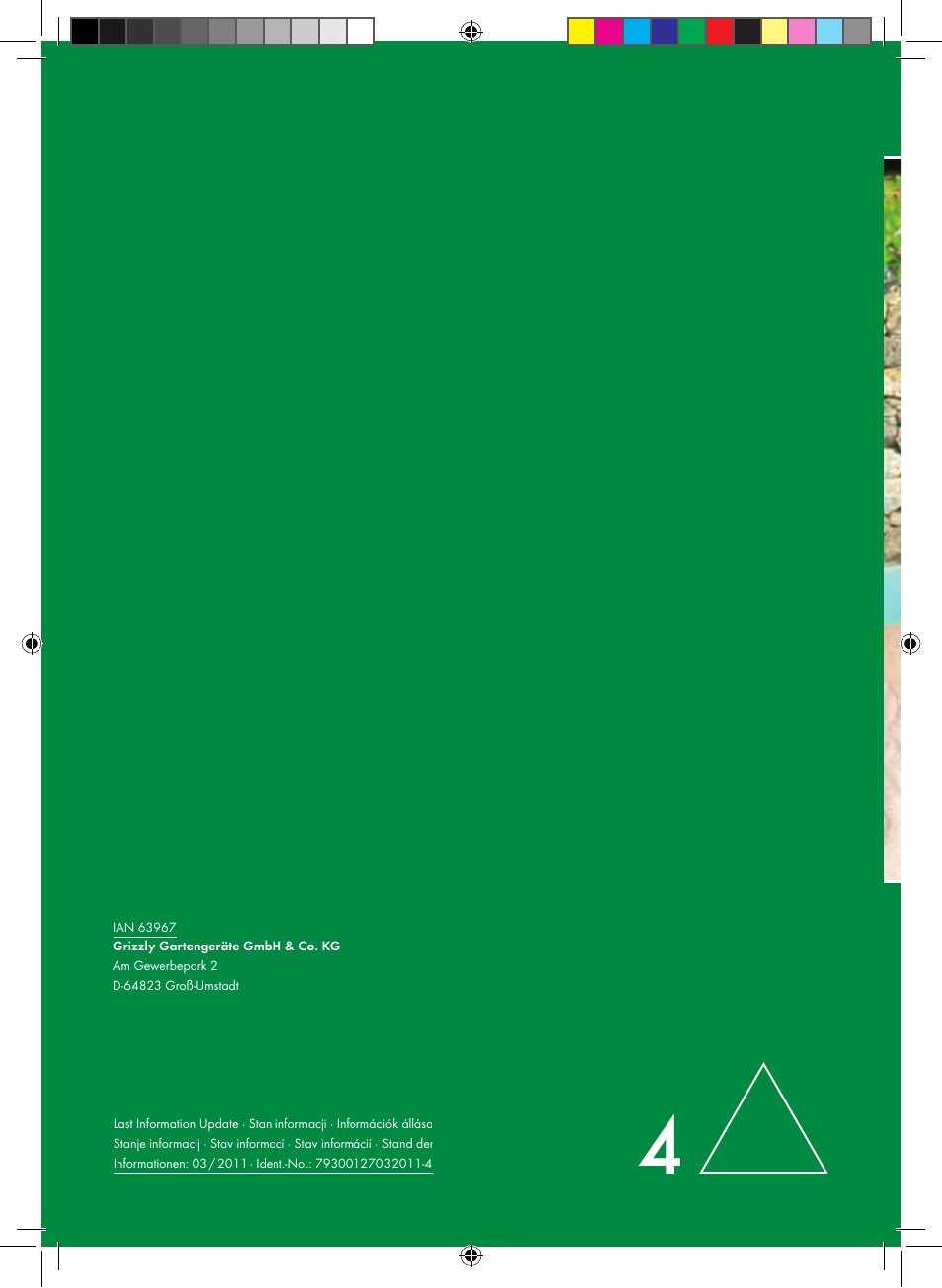 Florabest FTP 400 A1 User Manual | Page 94 / 94