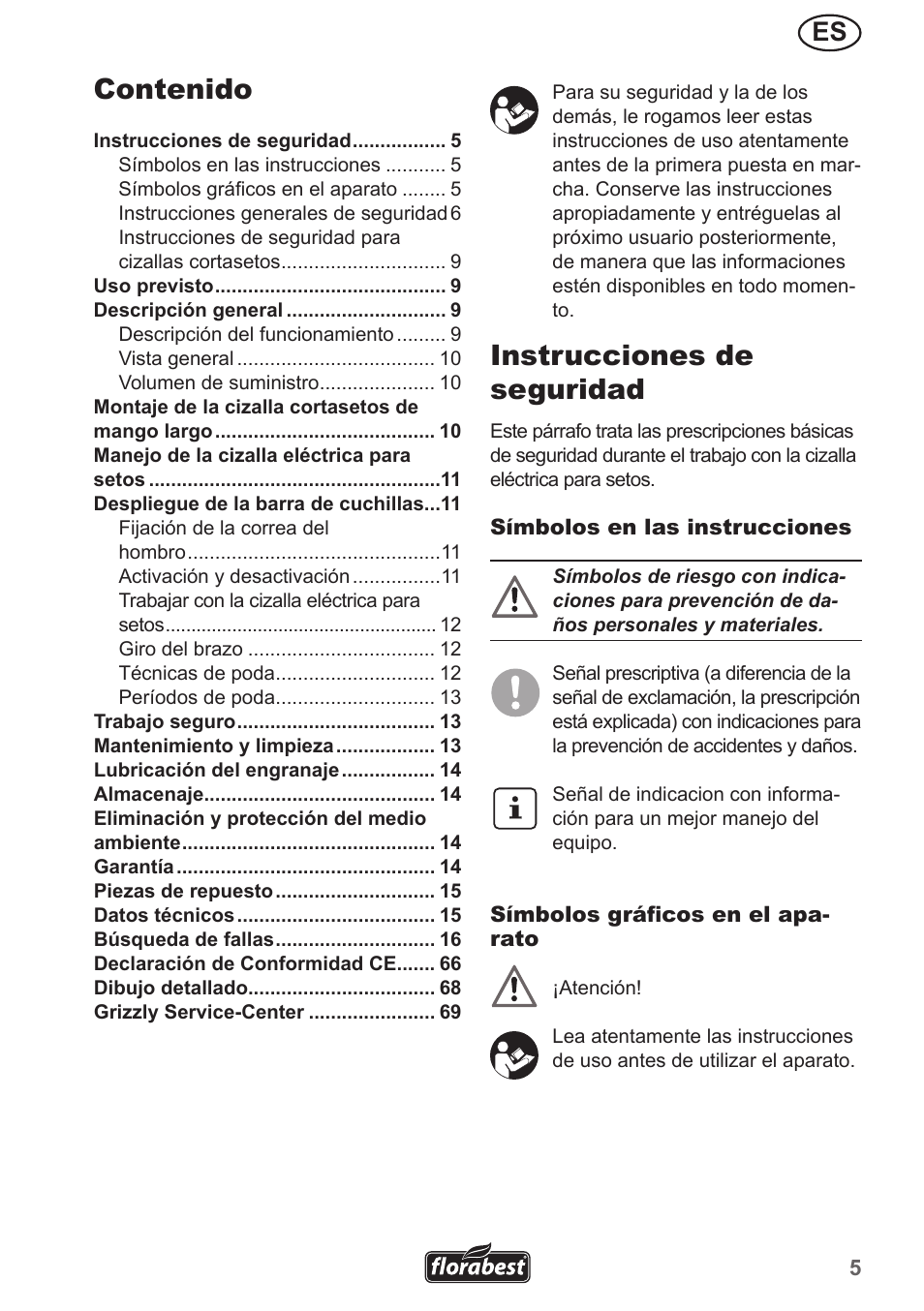 Florabest FHL 900 A1 User Manual | Page 5 / 70
