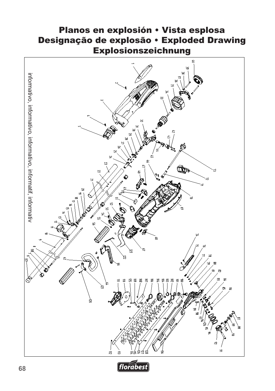 Florabest FHL 900 A1 User Manual | Page 68 / 70