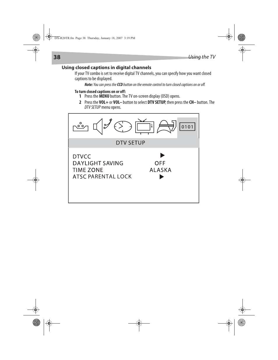 Dynex DX-R20TR User Manual | Page 39 / 67