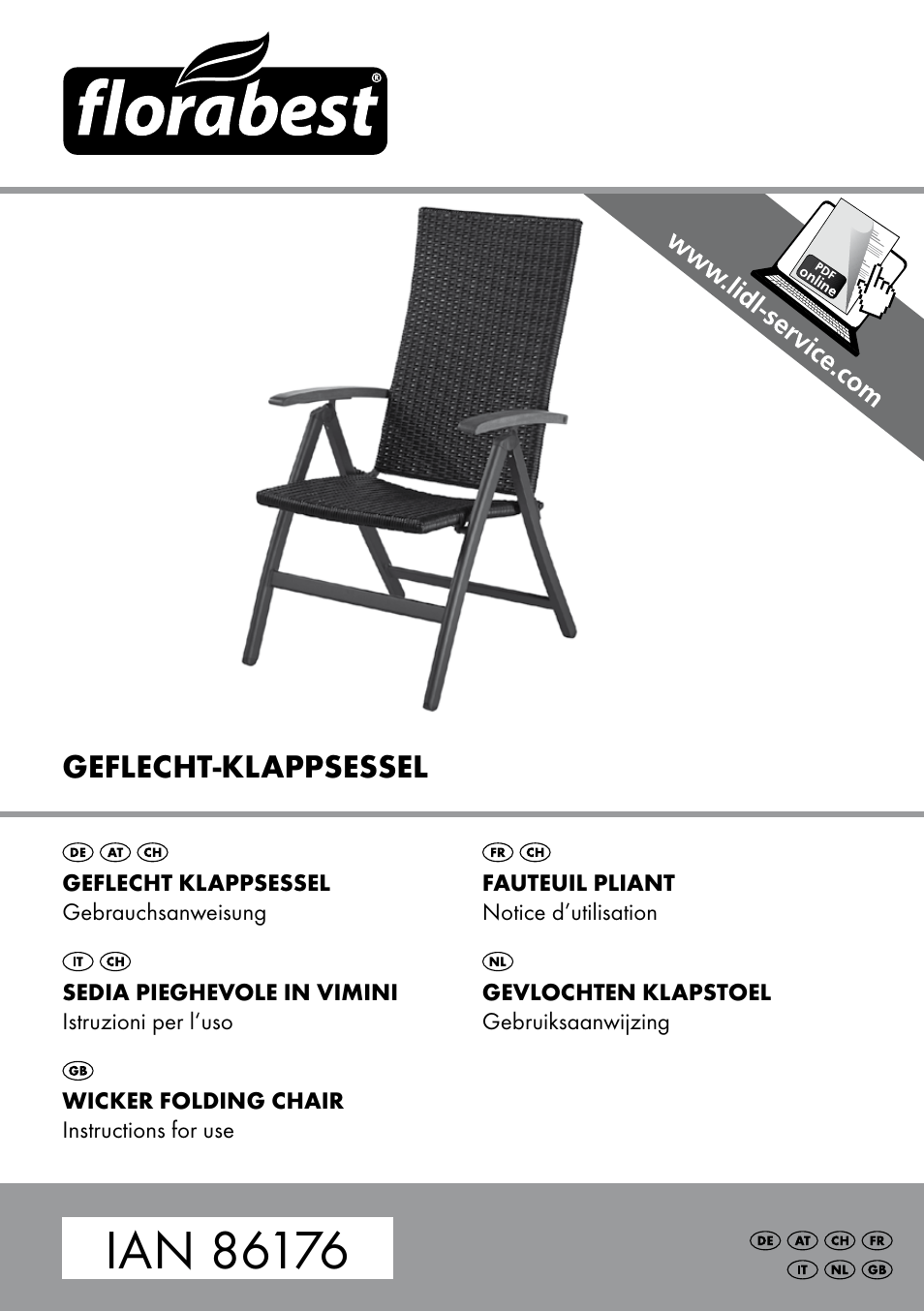 Florabest GK-1600 User Manual | 16 pages