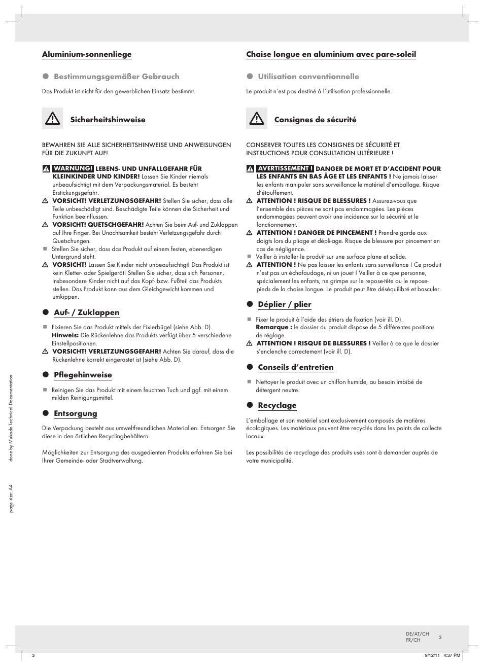 Florabest Z27439 User Manual | Page 3 / 5