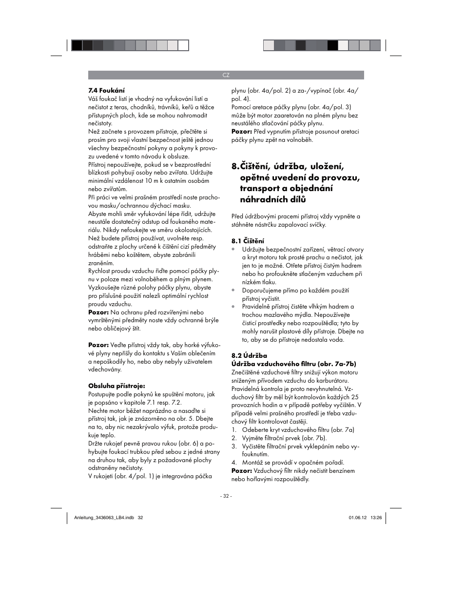 Florabest FBLB 33 A1 User Manual | Page 32 / 62