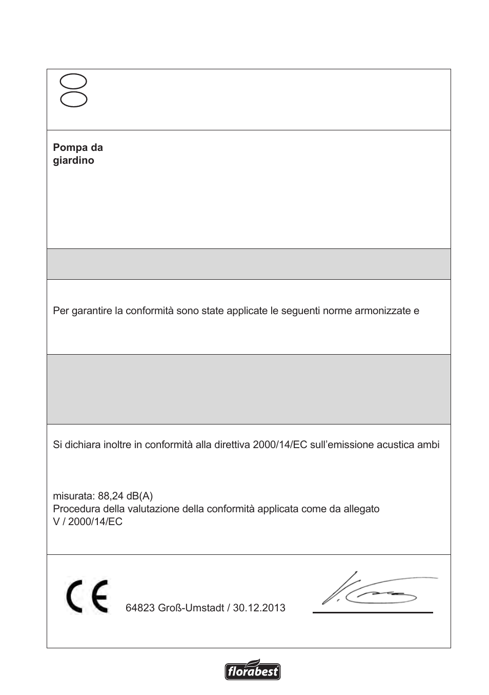 Florabest FGPS 1100 B2 User Manual | Page 33 / 40