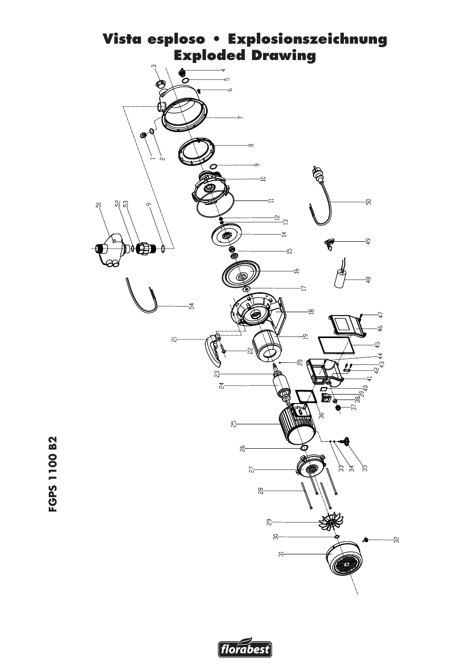 Florabest FGPS 1100 B2 User Manual | Page 37 / 40