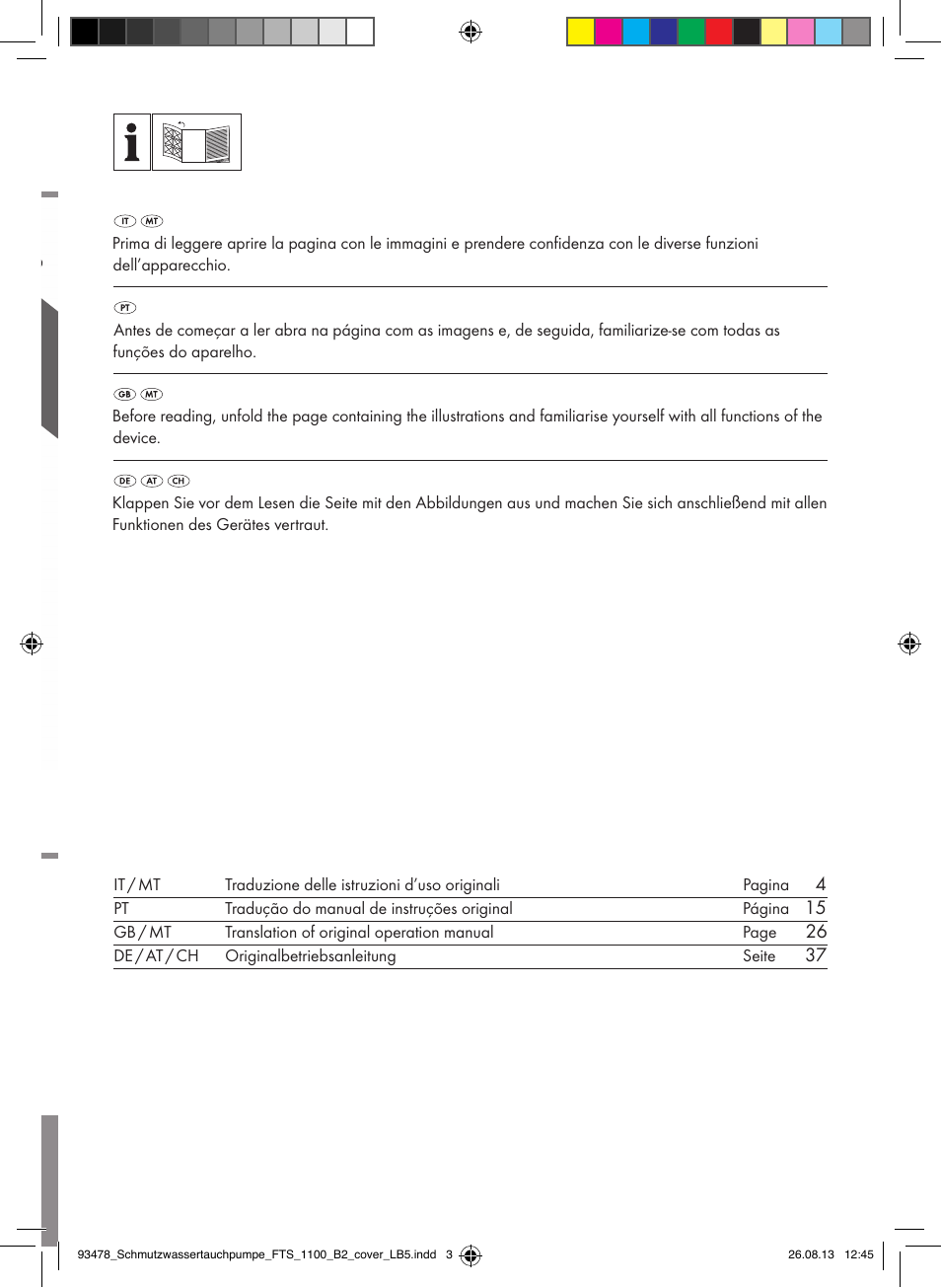 Florabest FTS 1100 B2 User Manual | Page 2 / 50
