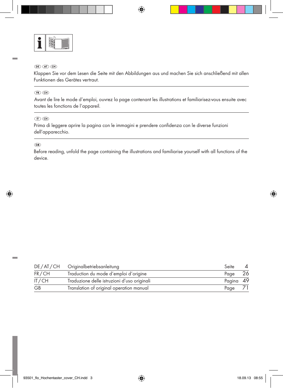 Florabest FHE 710 A1 User Manual | Page 2 / 96