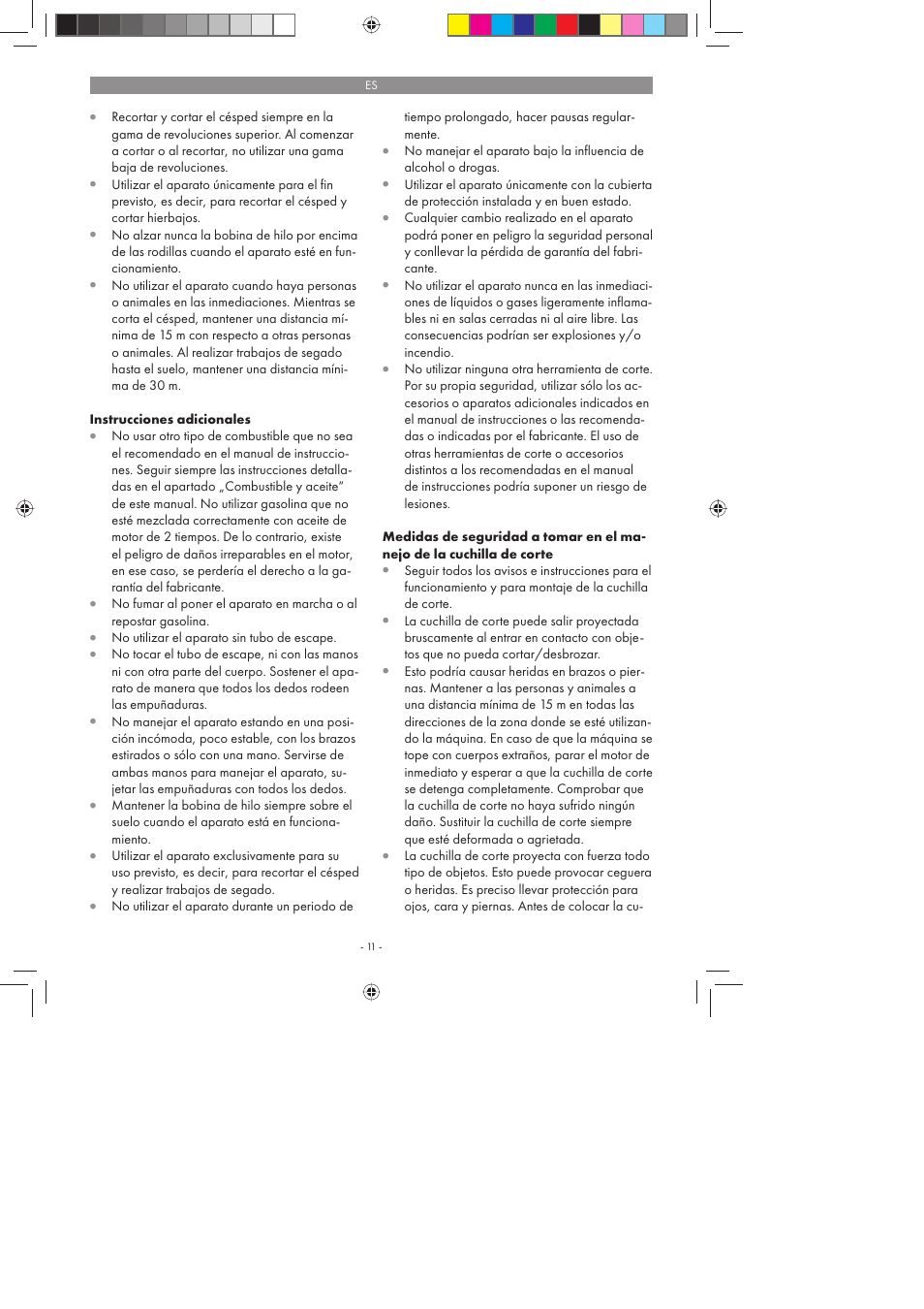 Florabest FBS 43 A1 User Manual | Page 11 / 90