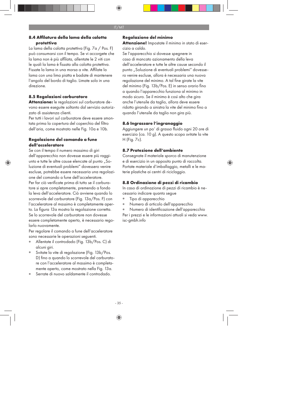 Florabest FBS 43 A1 User Manual | Page 35 / 90