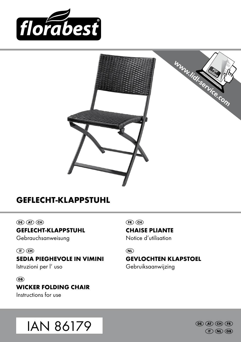 Florabest GK-1591 User Manual | 16 pages