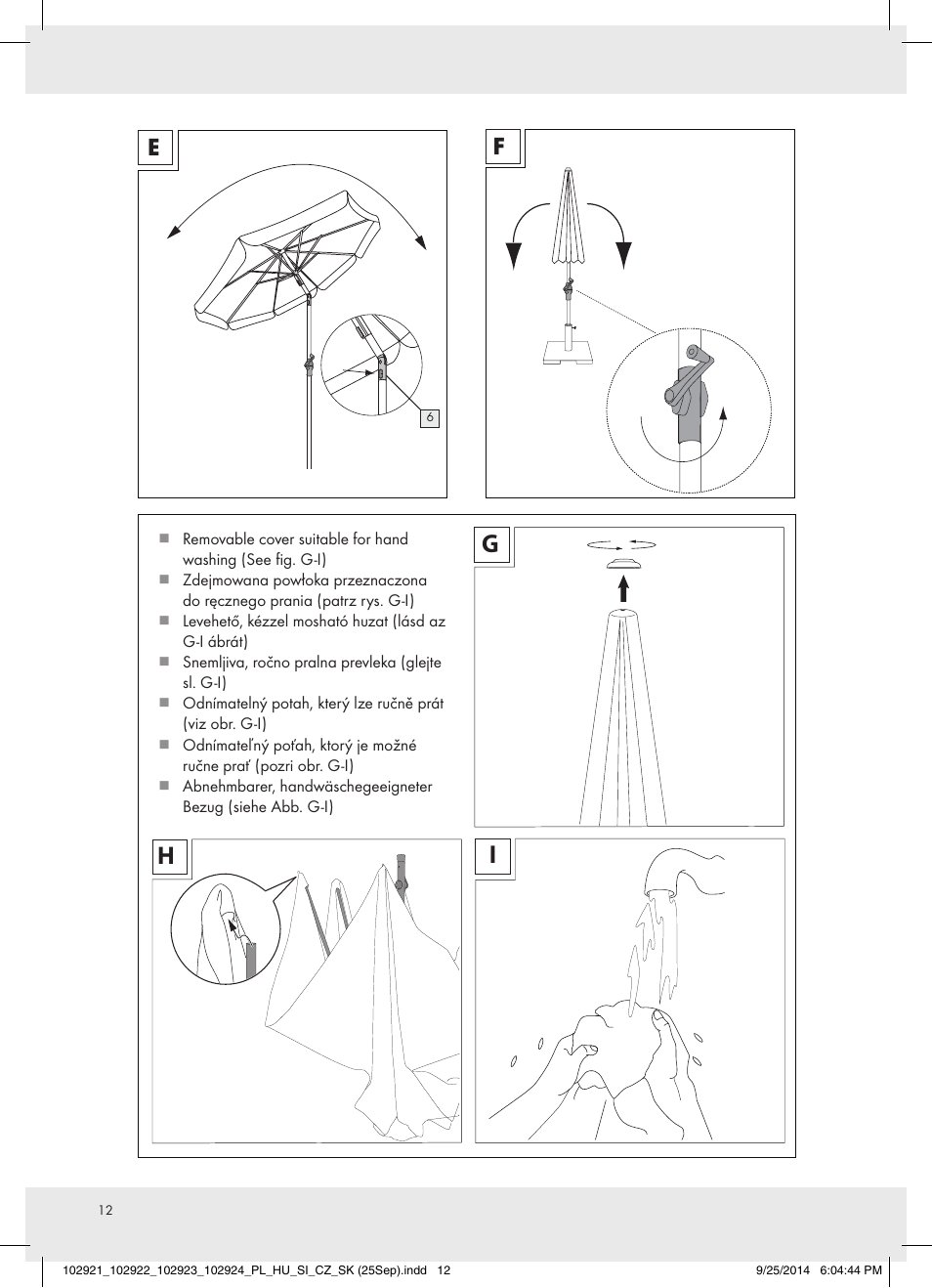 Florabest 102921-14-01 User Manual | Page 12 / 13