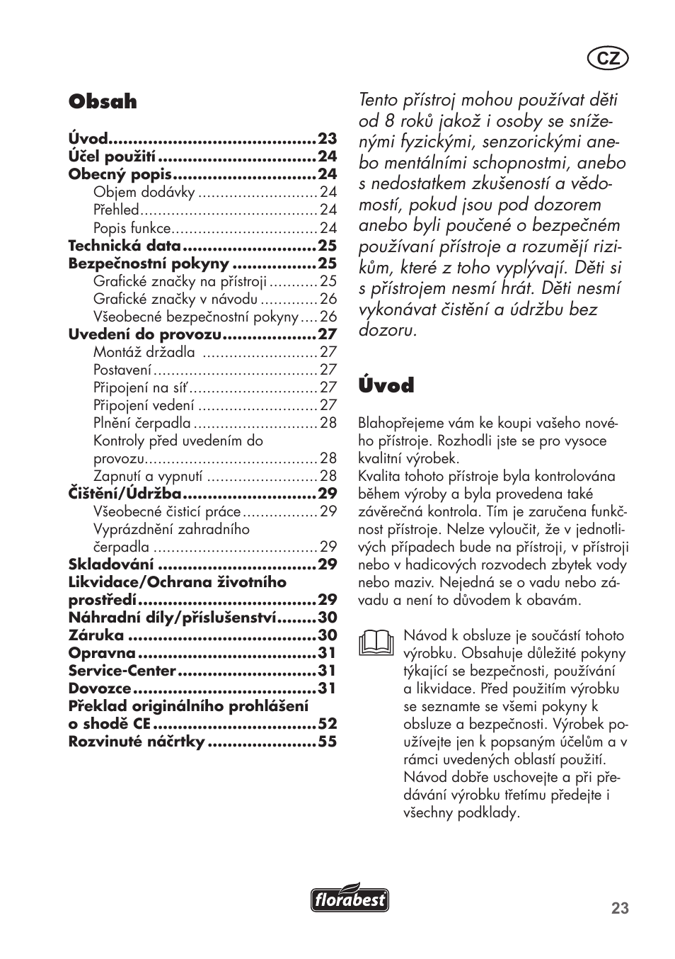 Florabest FGPS 1100 B2 User Manual | Page 23 / 60