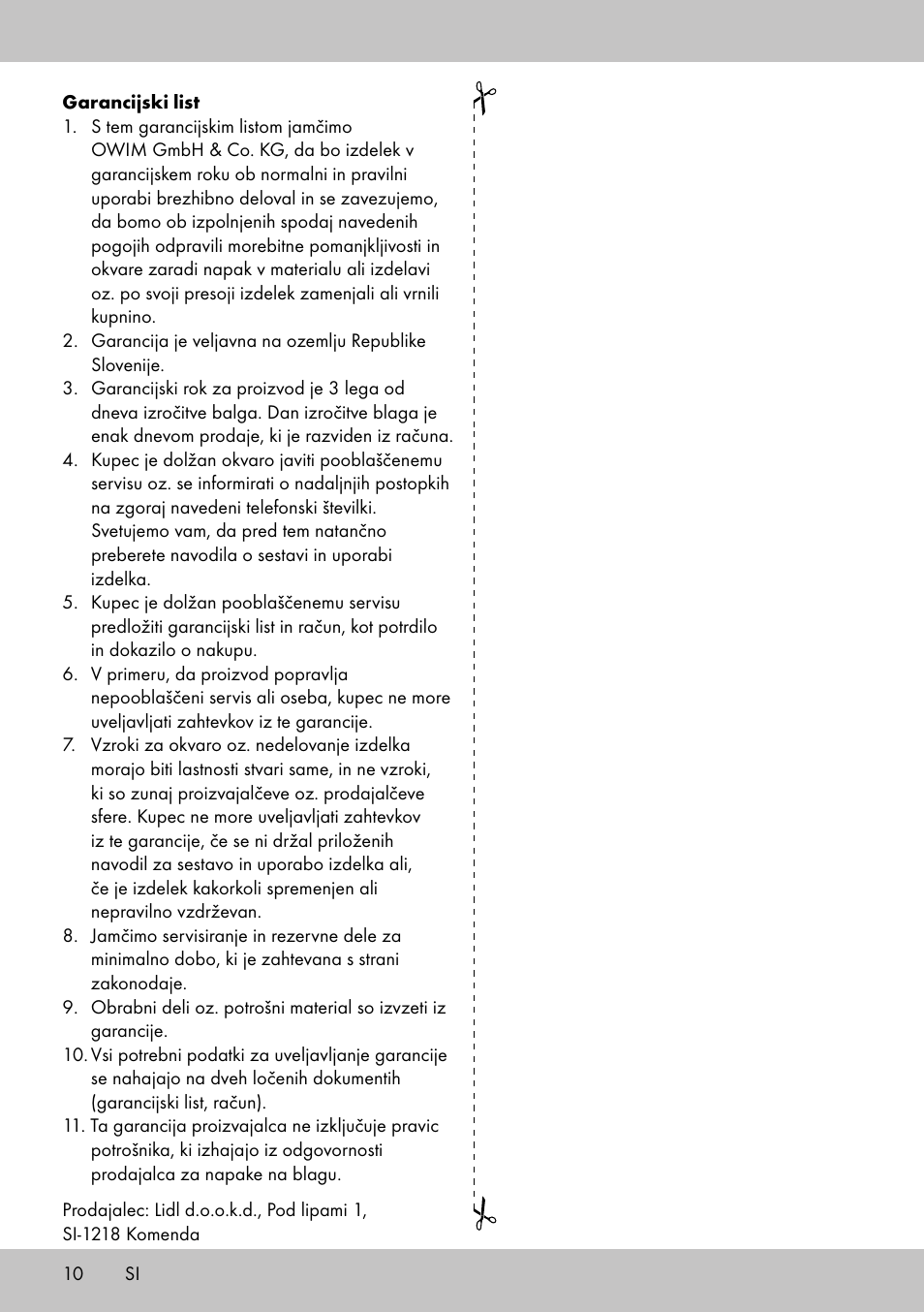 Florabest ST-1706 User Manual | Page 10 / 16