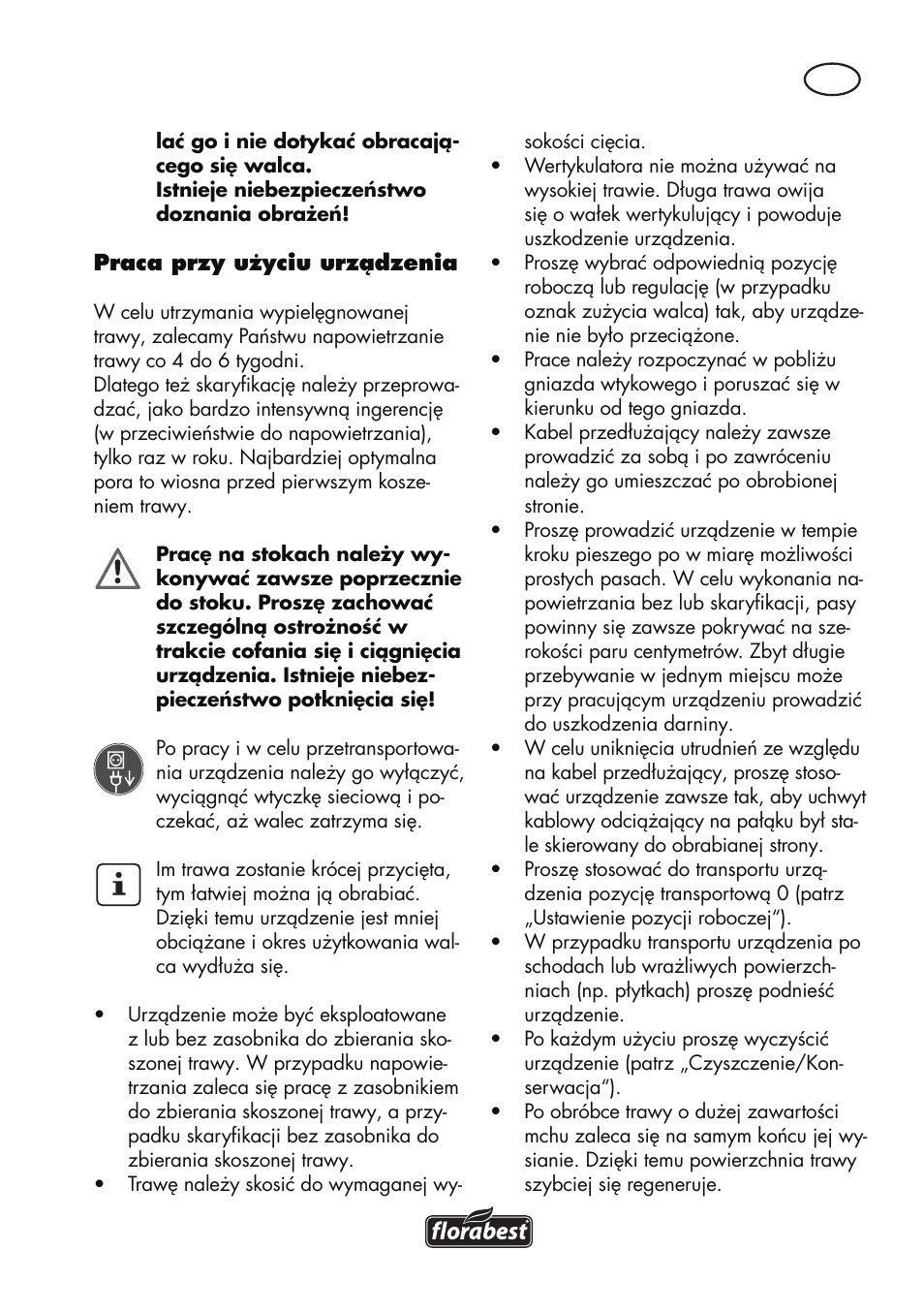 Florabest FLV 1200 A1 User Manual | Page 29 / 116