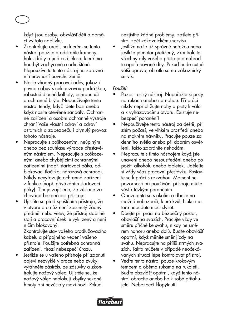 Florabest FLV 1200 A1 User Manual | Page 68 / 116