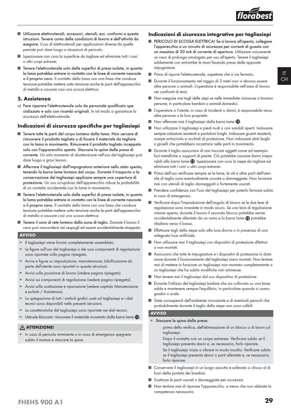 Florabest FHEHS 900 A1 User Manual | Page 33 / 53