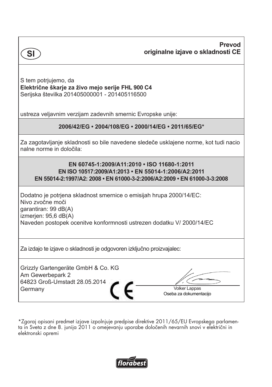 Florabest FHL 900 C4 User Manual | Page 104 / 112