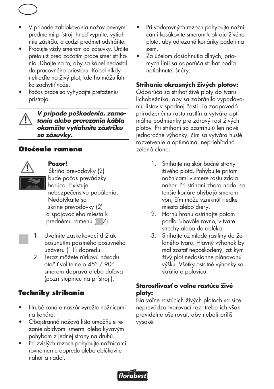Florabest FHL 900 C4 User Manual | Page 82 / 112