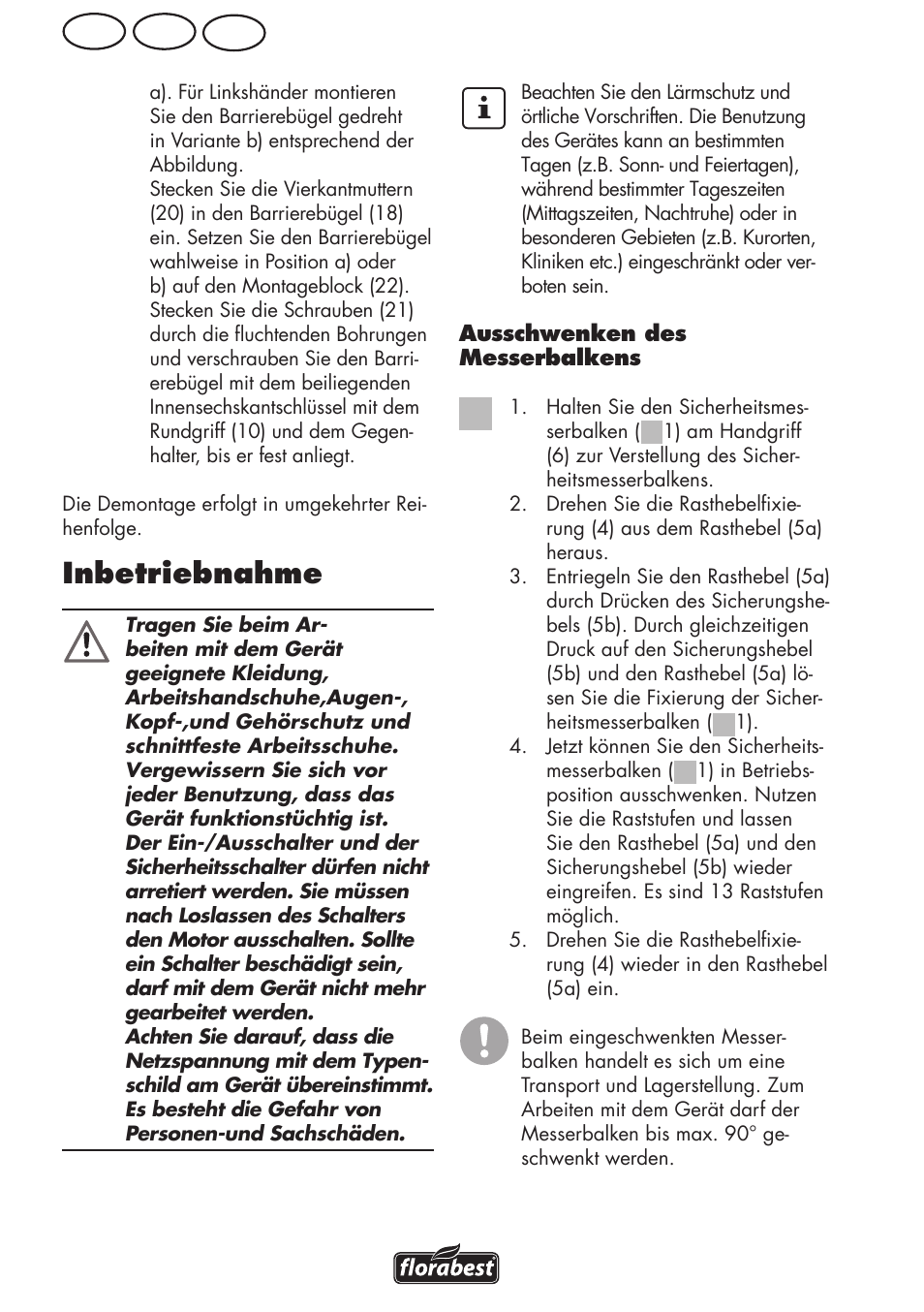 Inbetriebnahme, Ch at de | Florabest FHL 900 C4 User Manual | Page 94 / 112