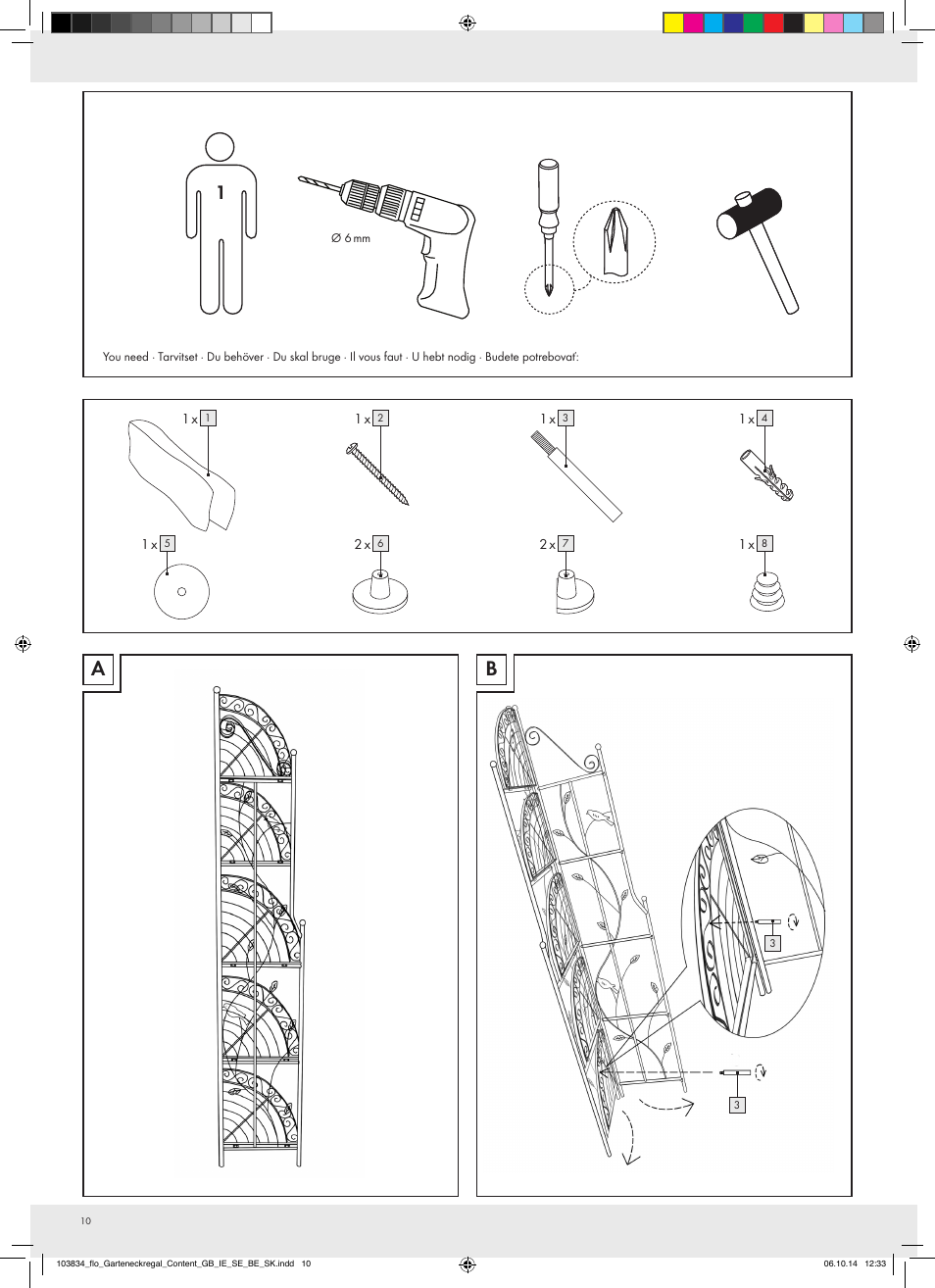 Florabest 103834-14-01 User Manual | Page 10 / 12