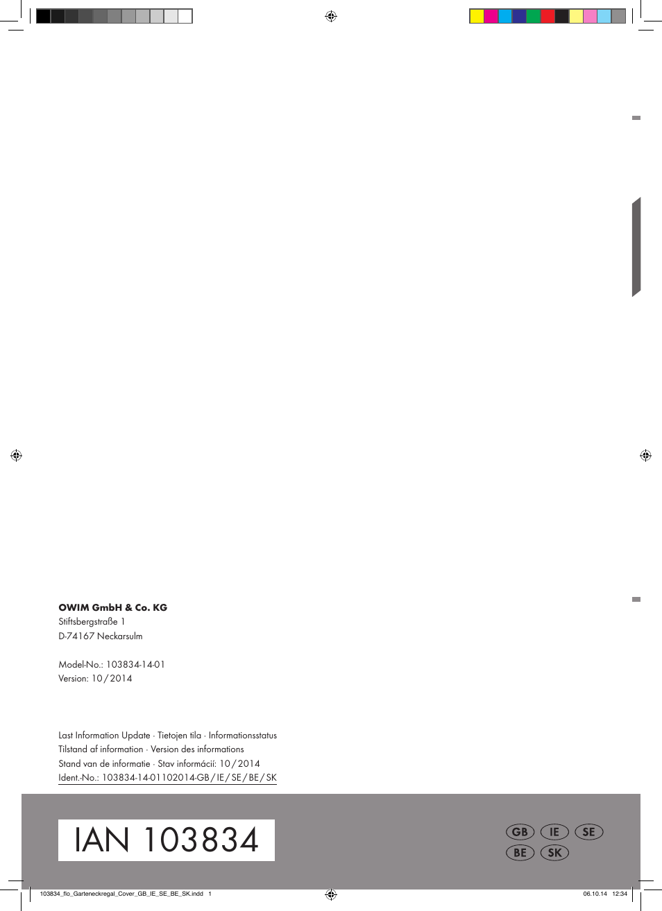 Florabest 103834-14-01 User Manual | Page 12 / 12
