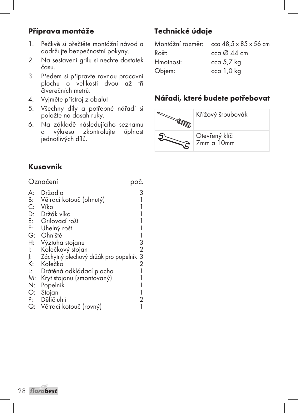 Florabest 1226 User Manual | Page 28 / 44