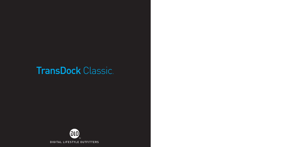 DLO TransDock Classic User Manual | 10 pages