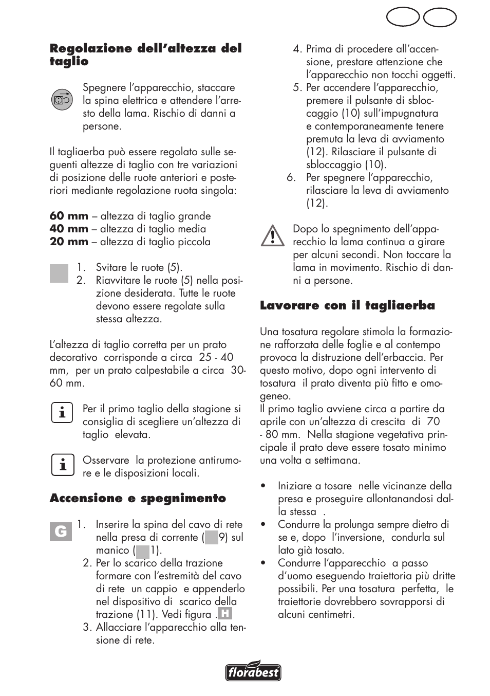 Mt it | Florabest FRM 1200 D3 User Manual | Page 11 / 64
