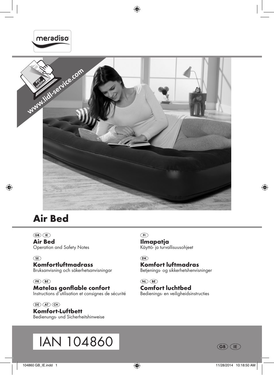 Meradiso Z31955A User Manual | 25 pages