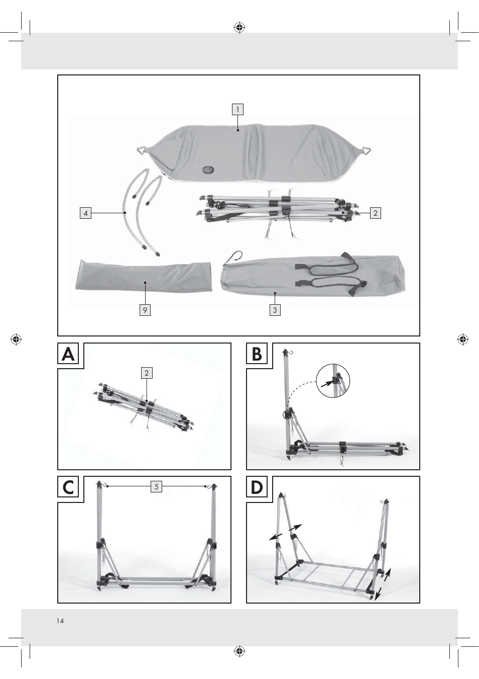 Rocktrail Foldable Hammock User Manual | Page 12 / 13