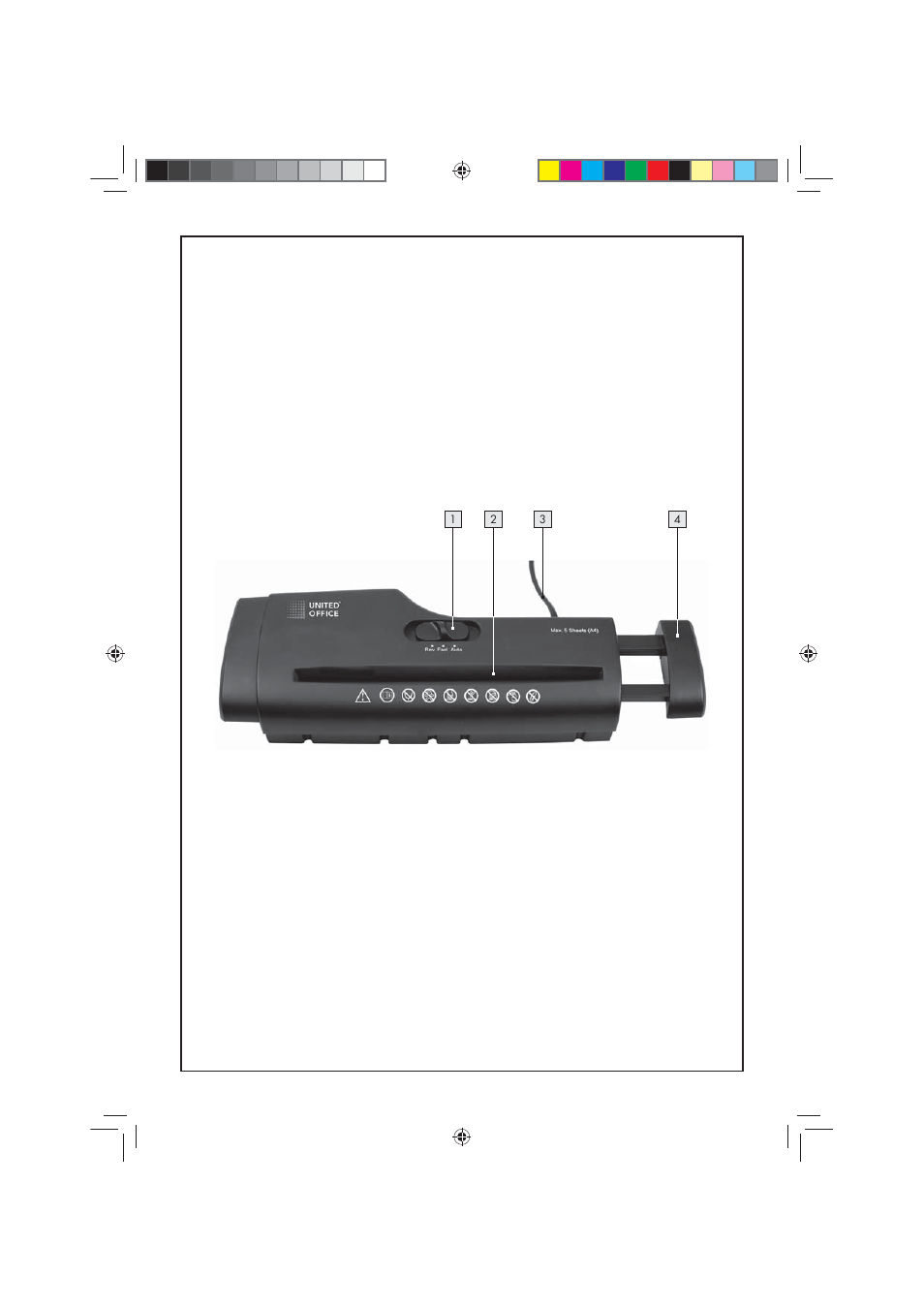 United Office Strip Cut Shredder User Manual | Page 3 / 35