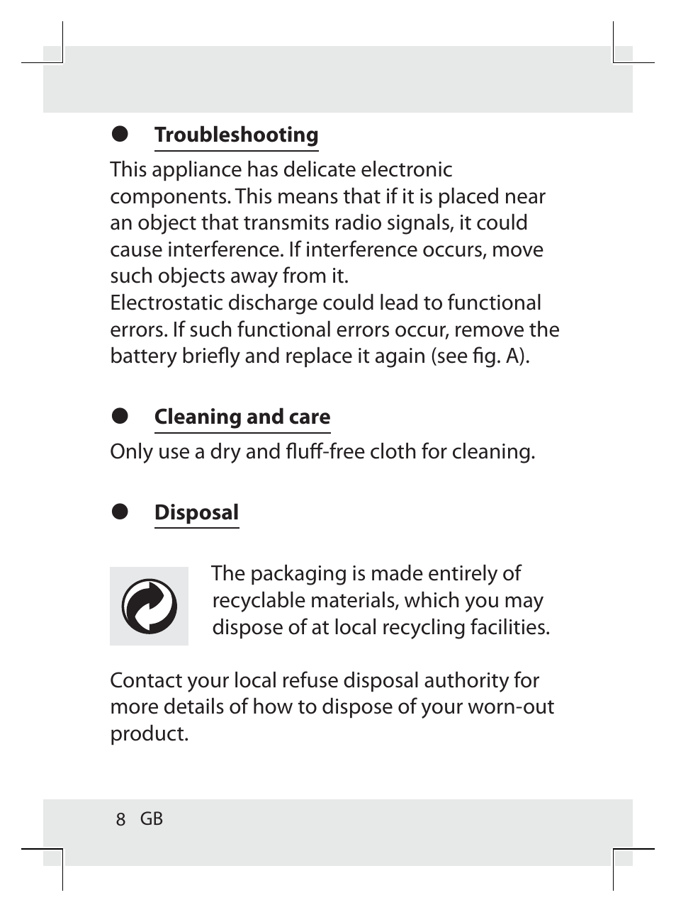 United Office Z31296 User Manual | Page 8 / 58