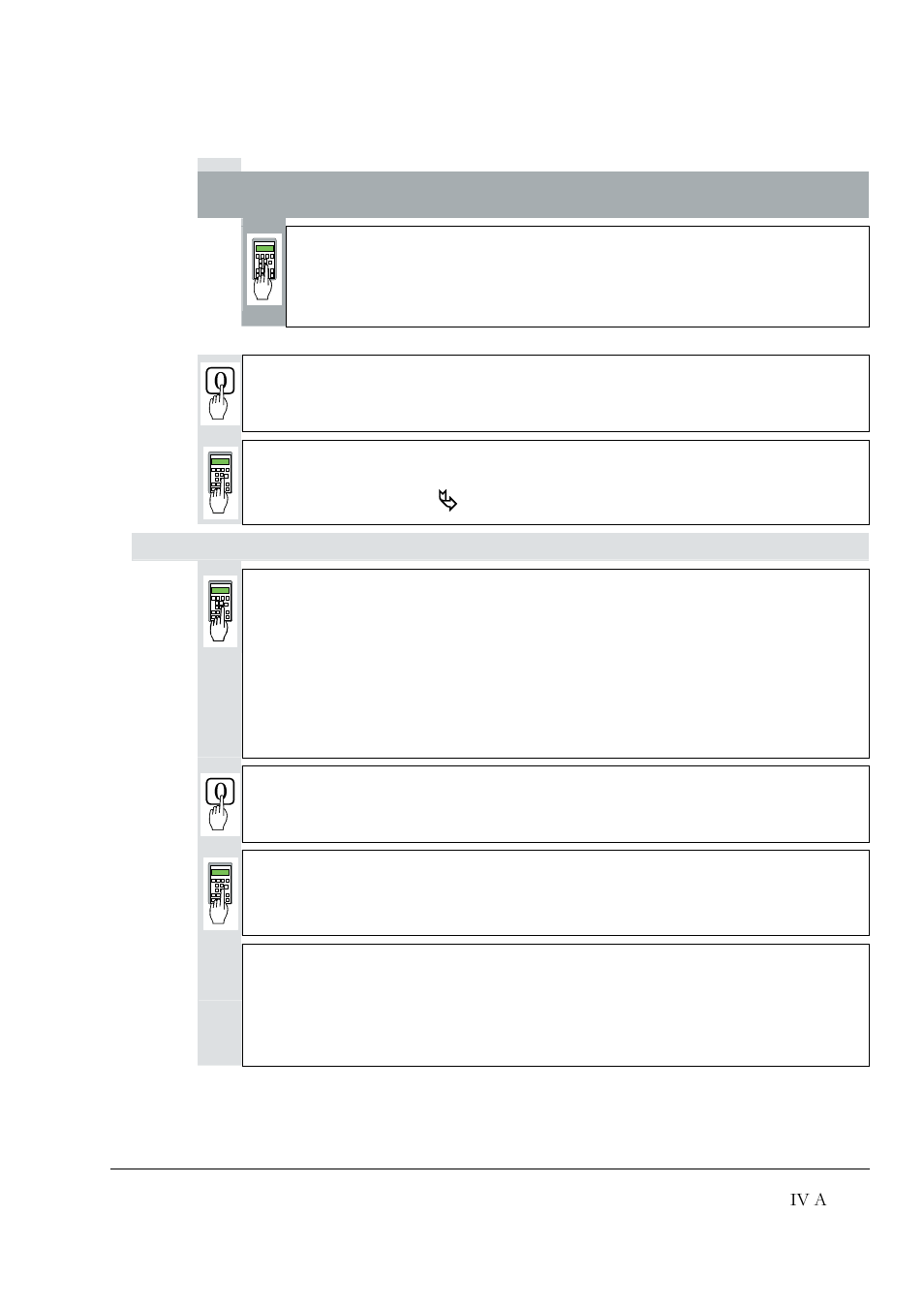 Iv a, Switch off power, Continue with chapter 2.4 | Chapter 2 - start-up instructions | DCS 500 User Manual | Page 21 / 76