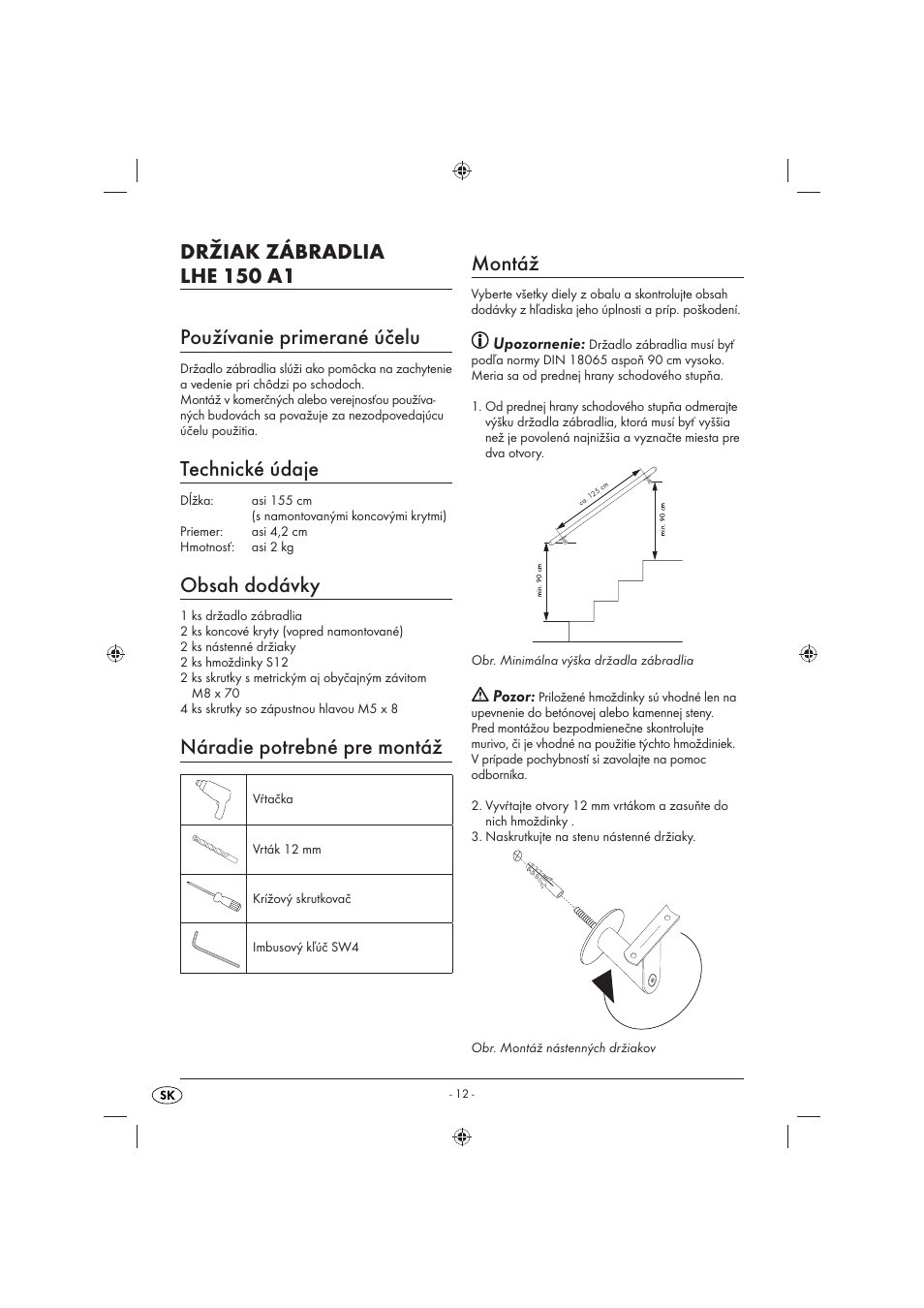 Livarno LHE 150 A1 User Manual | Page 13 / 16