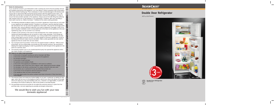 Silvercrest DTL + 1026 User Manual | 18 pages