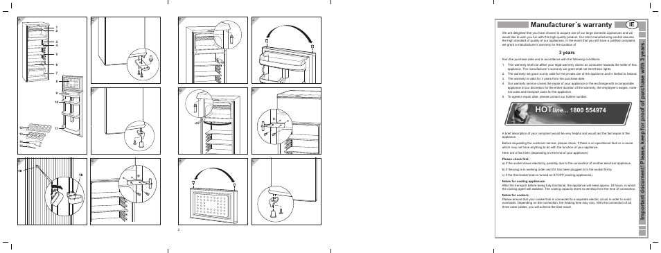 Manufacturer´s warranty, 3 years | Silvercrest DTL + 1026 User Manual | Page 2 / 18