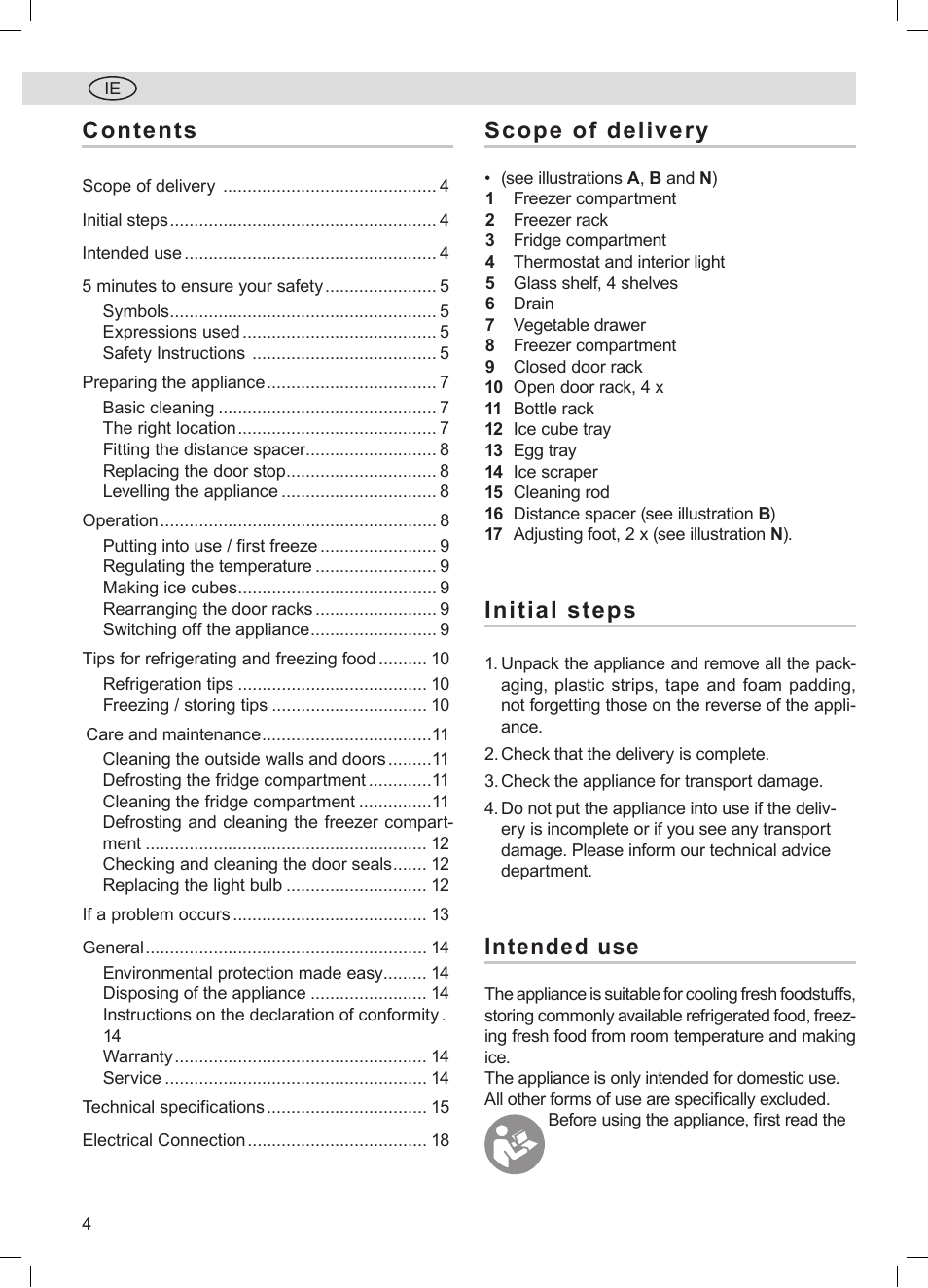 Silvercrest DTL + 1026 User Manual | Page 4 / 18