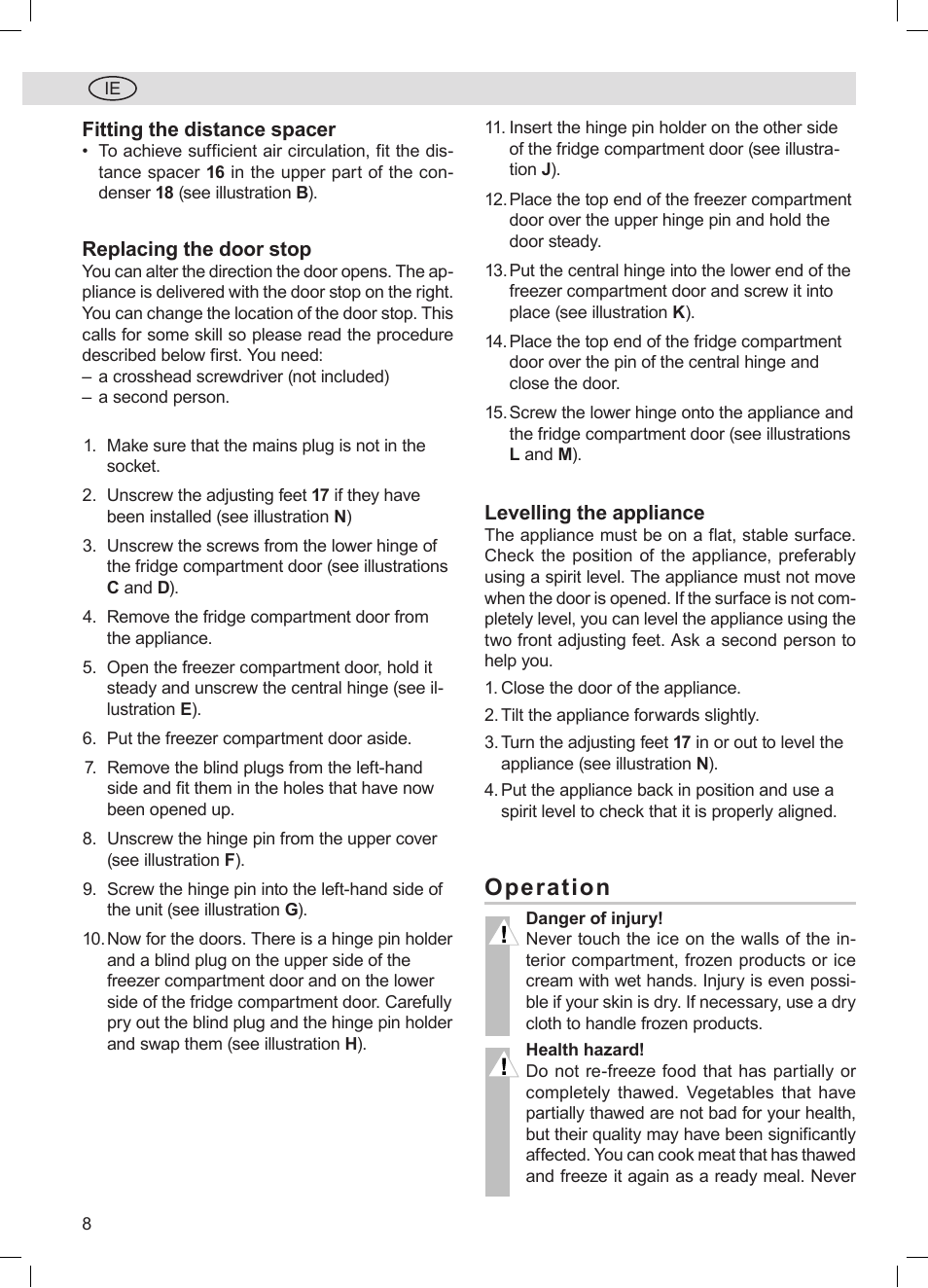 Operation | Silvercrest DTL + 1026 User Manual | Page 8 / 18