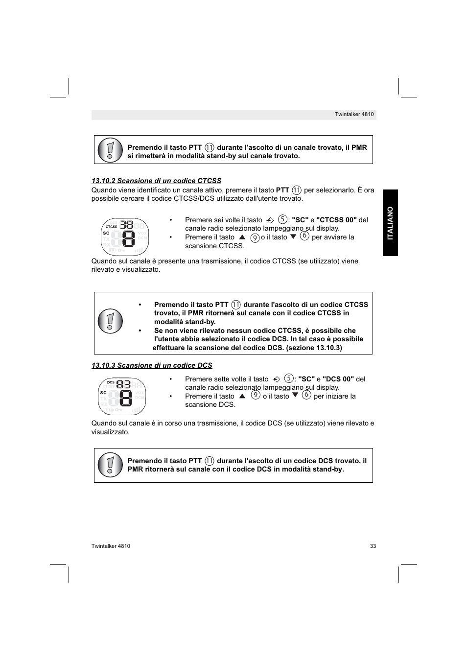 Silvercrest TWINTALKER 4810 User Manual | Page 33 / 96